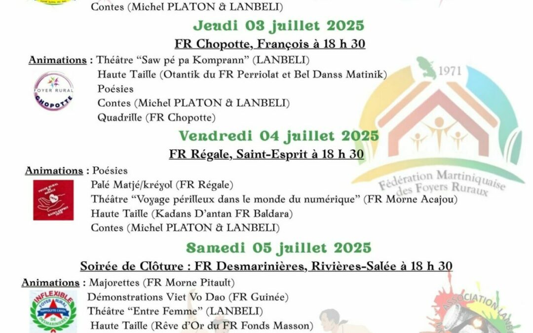 FMFR – Festival Culturel Rural 3ème édition
