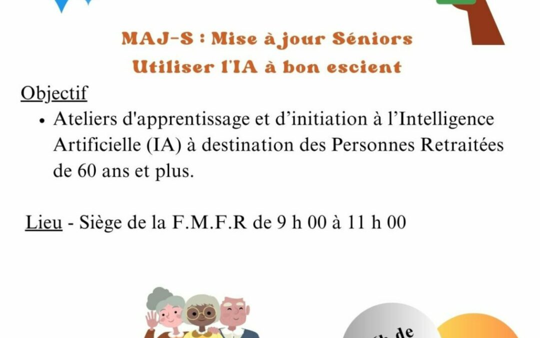FMFR – MAJ-S : Utiliser l’IA à bon escient
