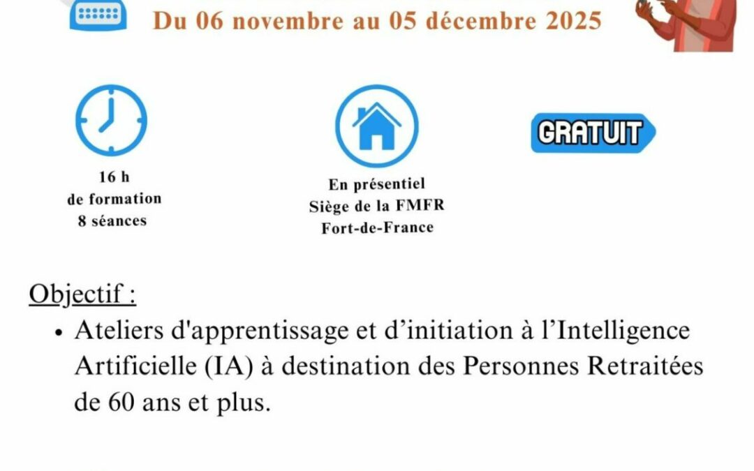 FMFR – MAJ-S : Utiliser l’IA à bon escient