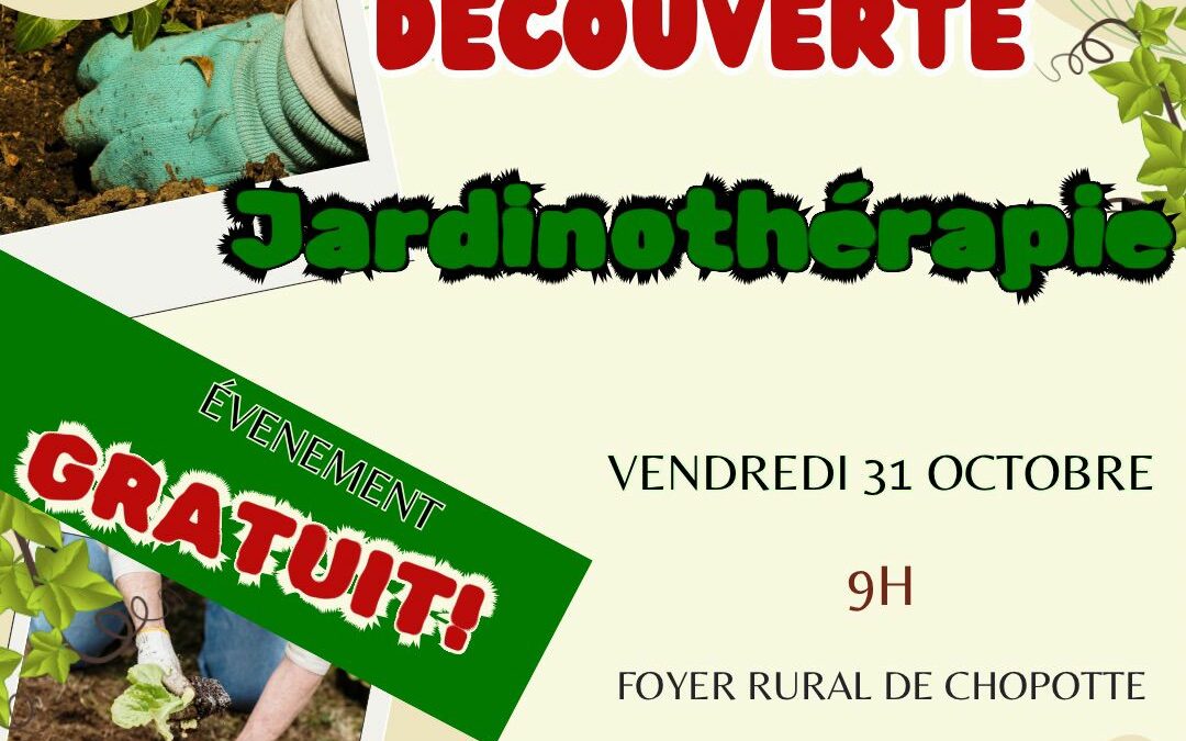 FR Chopotte – Jardinothérapie