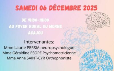 FR Morne Acajou – Annou Kozé – Mon enfant est neuroatypique
