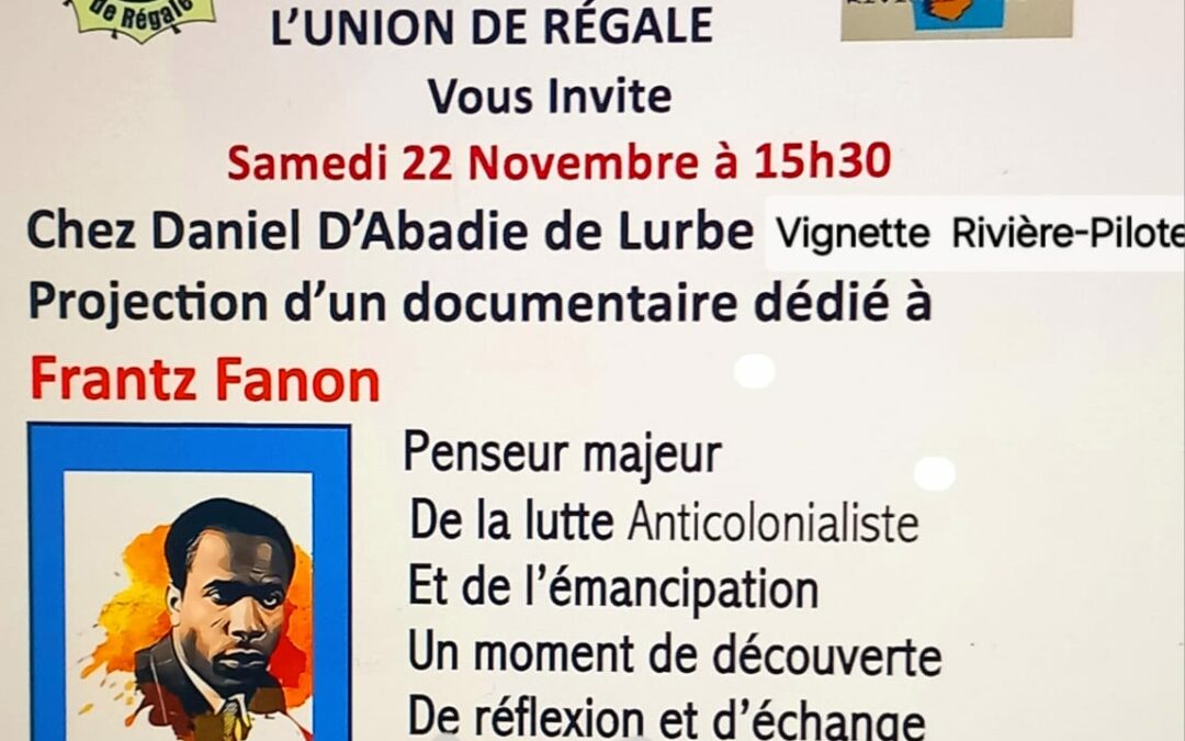 Union de Régale – Projection d’un documentaire sur Frantz Fanon
