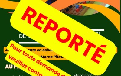 FR Chopotte – Journée Détente (en collaboration avec les FR du François) reporté