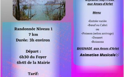 FR RÉGALE – Randonnée Taupinière Baignade