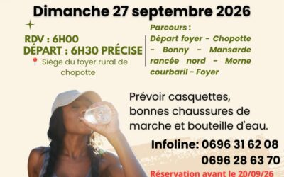 FR CHOPOTTE – RENTRÉE RANDONNÉE