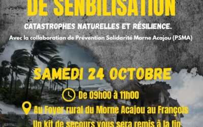 FR MORNE ACAJOU – ATELIER DE SENSIBILISATION (Catastrophes naturelles et résilience)